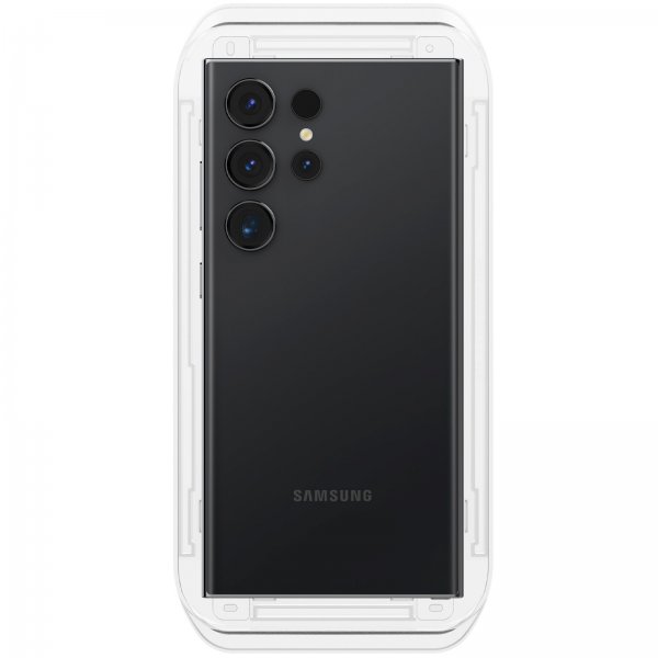 Spigen Samsung Galaxy S24 Ultra Skjermbeskytter GLAS.tR EZ Fit 2-pakning
