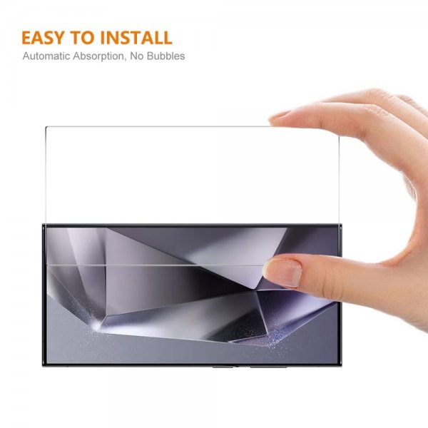 ENKAY Samsung Galaxy S24 Ultra Skjermbeskytter Monteringsramme Easy Install