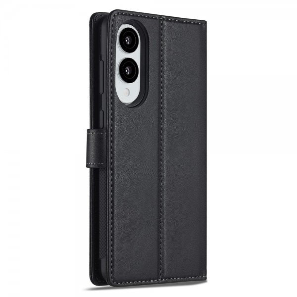 Nordic Covers Samsung Galaxy S25 Edge Etui med avtakbart MagSafe-deksel Raven Black