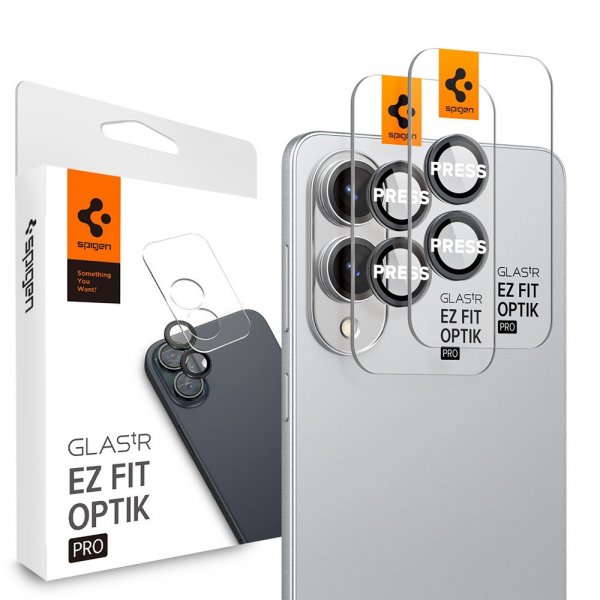 Spigen Samsung Galaxy S25 Edge Kamerabeskytter GLAS.tR EZ Fit Optik Pro 2-pakning