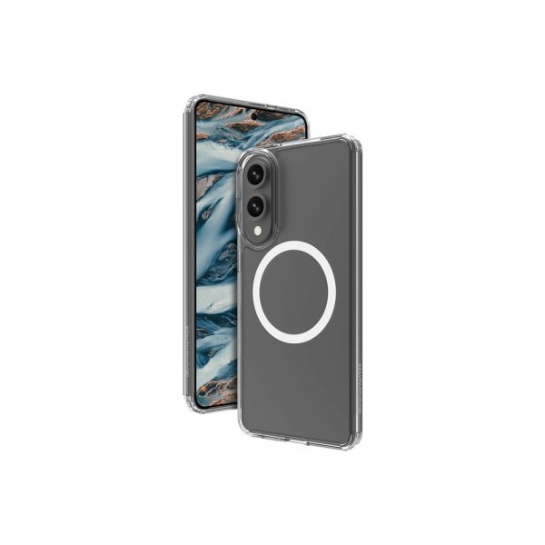 dbramante1928 Samsung Galaxy S25 Edge Deksel Iceland Pro Qi2 Transparent