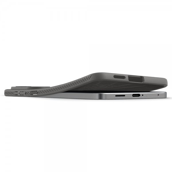 Spigen Samsung Galaxy S25 Edge Deksel Liquid Air Marble Gray