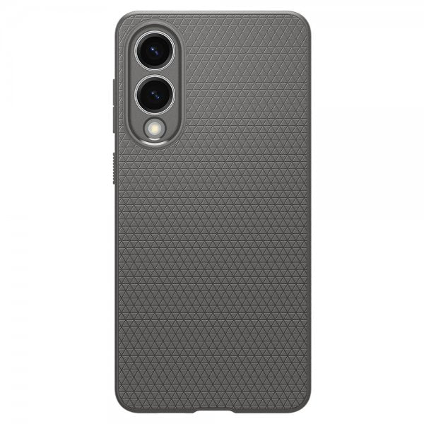 Spigen Samsung Galaxy S25 Edge Deksel Liquid Air Marble Gray