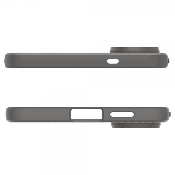 Spigen Samsung Galaxy S25 Edge Deksel Liquid Air Marble Gray