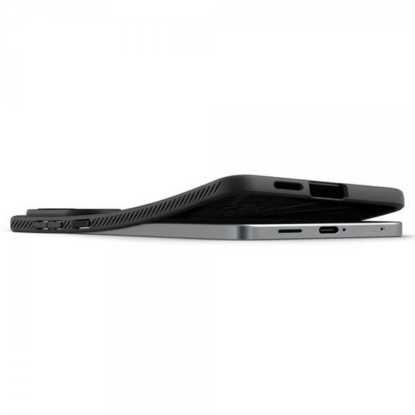 Spigen Samsung Galaxy S25 Edge Deksel Liquid Air Matte Black