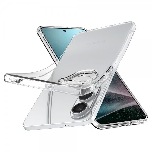 Spigen Samsung Galaxy S25 Edge Deksel Liquid Crystal Transparent