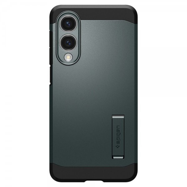 Spigen Samsung Galaxy S25 Edge Deksel Tough Armor MagFit Abyss Green