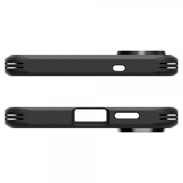 Spigen Samsung Galaxy S25 Edge Deksel Tough Armor MagFit Svart