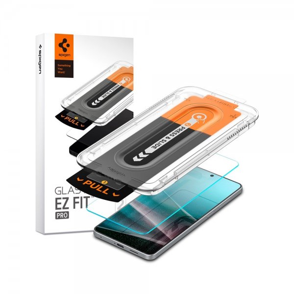 Spigen Samsung Galaxy S25 Edge Skjermbeskytter GLAS.tR EZ Fit Pro