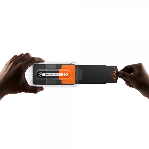 Spigen Samsung Galaxy S25 Edge Skjermbeskytter GLAS.tR EZ Fit Pro