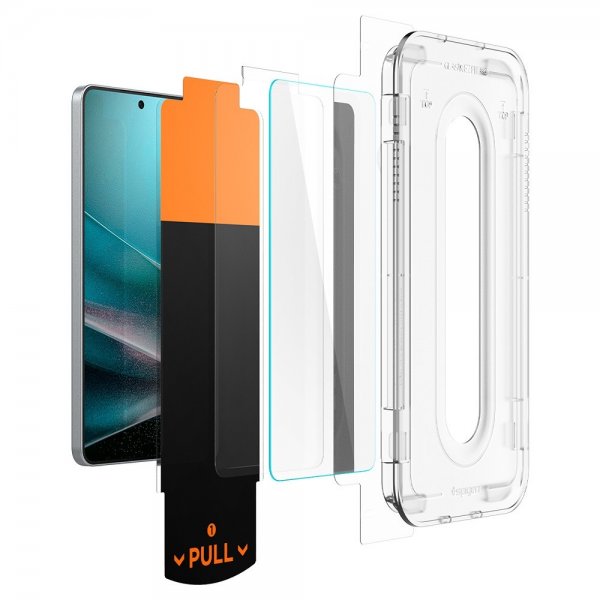 Spigen Samsung Galaxy S25 Edge Skjermbeskytter GLAS.tR EZ Fit Pro