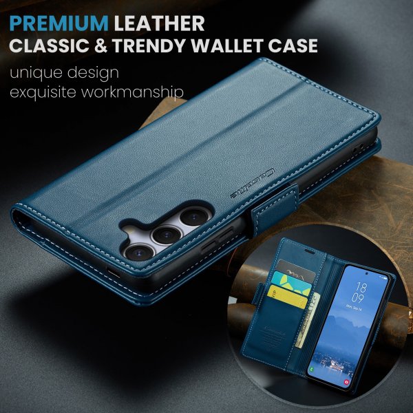 CaseMe Samsung Galaxy S25 FE Etui 023 Series Blå