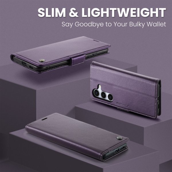 CaseMe Samsung Galaxy S25 FE Etui 023 Series Lilla