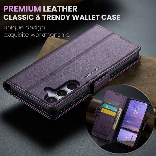 CaseMe Samsung Galaxy S25 FE Etui 023 Series Lilla