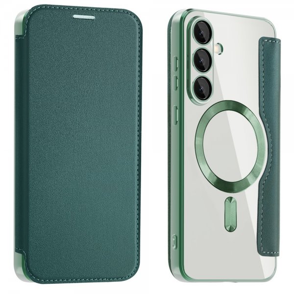 Samsung Galaxy S25 FE Etui MagSafe Grønn