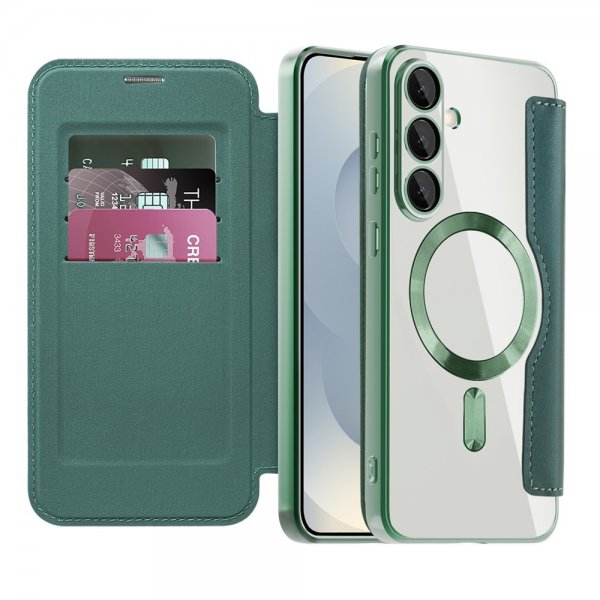 Samsung Galaxy S25 FE Etui MagSafe Grønn