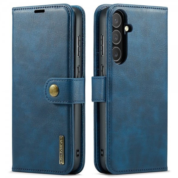 Dg.Ming Samsung Galaxy S25 FE Etui Avtagbart Deksel Blå