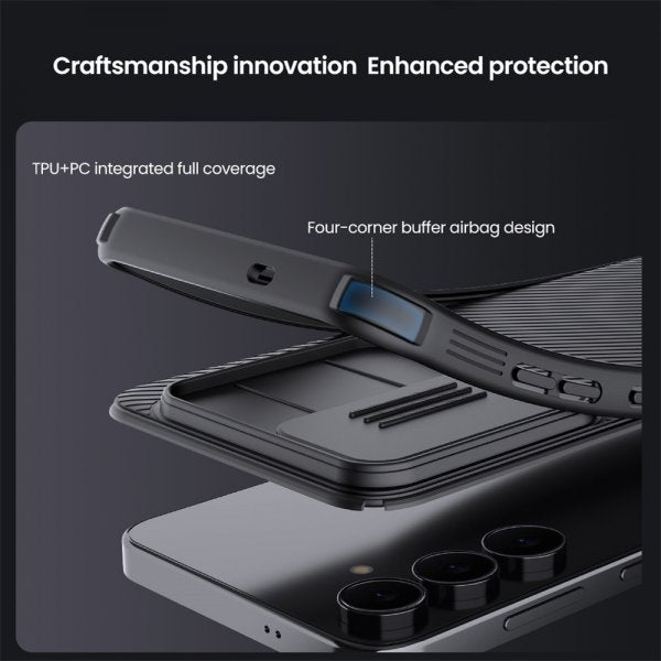 Nillkin Samsung Galaxy S25 FE Deksel CamShield Pro MagSafe Svart