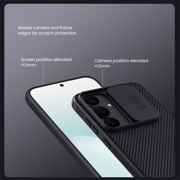 Nillkin Samsung Galaxy S25 FE Deksel CamShield Pro Svart