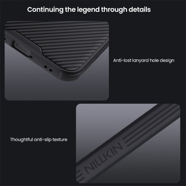 Nillkin Samsung Galaxy S25 FE Deksel CamShield Pro Svart