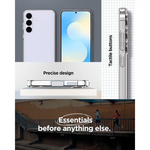 Spigen Samsung Galaxy S25 FE Deksel Ultra Hybrid Crystal Clear
