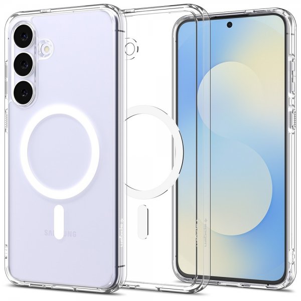 Spigen Samsung Galaxy S25 FE Deksel Ultra Hybrid MagFit Clear White
