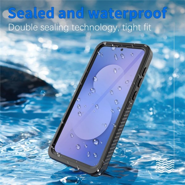 Redpepper Samsung Galaxy S25 FE Deksel Vanntett IP68 Svart