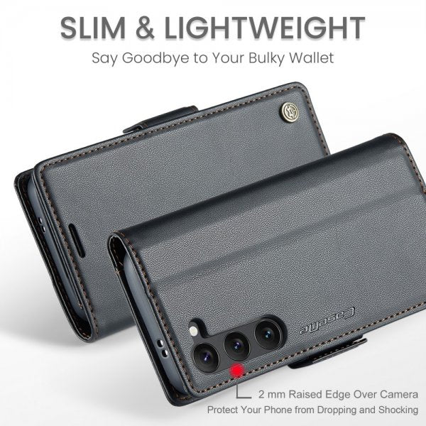 CaseMe Samsung Galaxy S24/S25 Etui 023 Series Svart