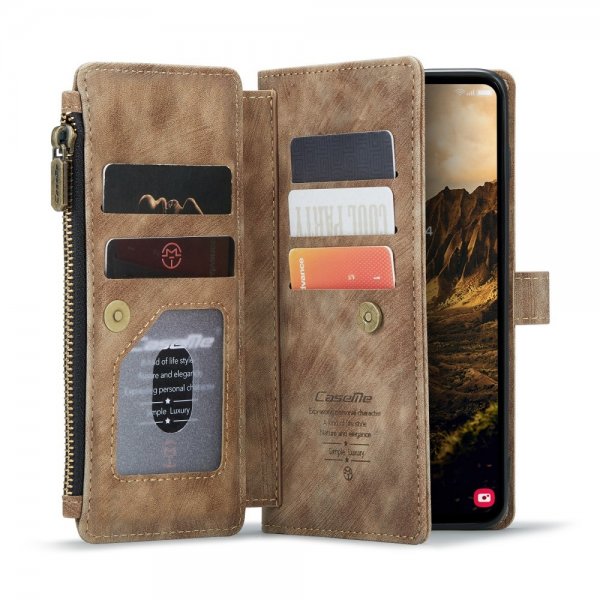 CaseMe Samsung Galaxy S24/S25 Etui C30 Series Brun