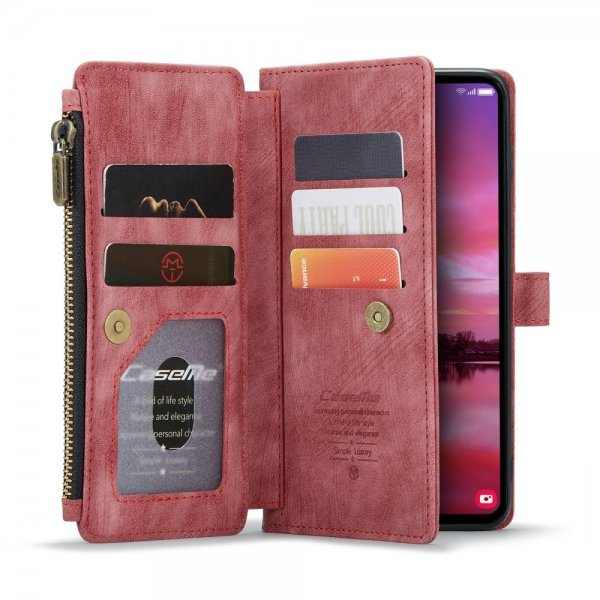 CaseMe Samsung Galaxy S24/S25 Etui C30 Series Rød