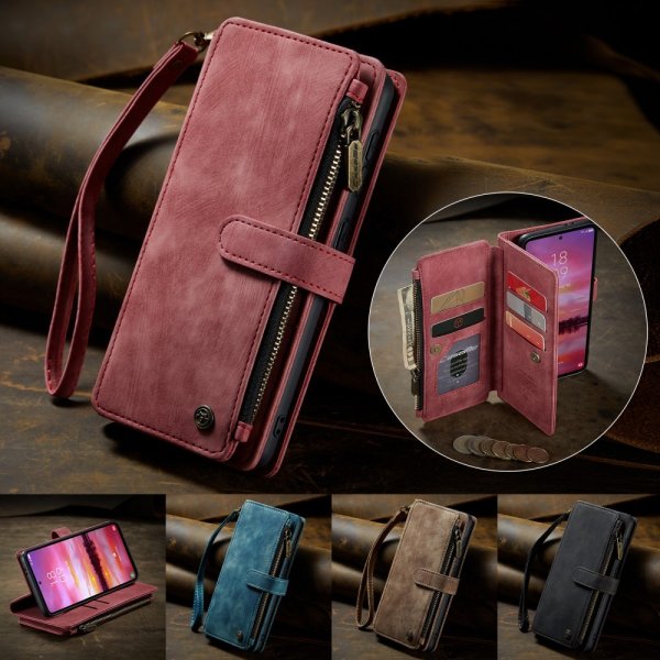 CaseMe Samsung Galaxy S24/S25 Etui C30 Series Rød
