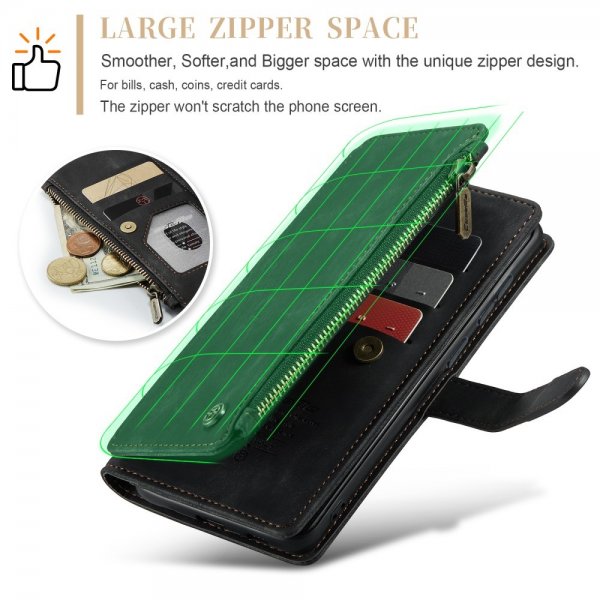 CaseMe Samsung Galaxy S24/S25 Etui C30 Series Svart