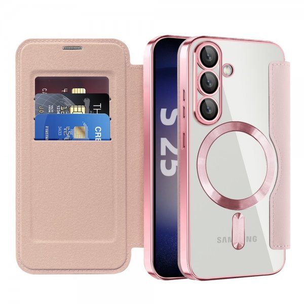 Samsung Galaxy S25 Etui MagSafe Rosa