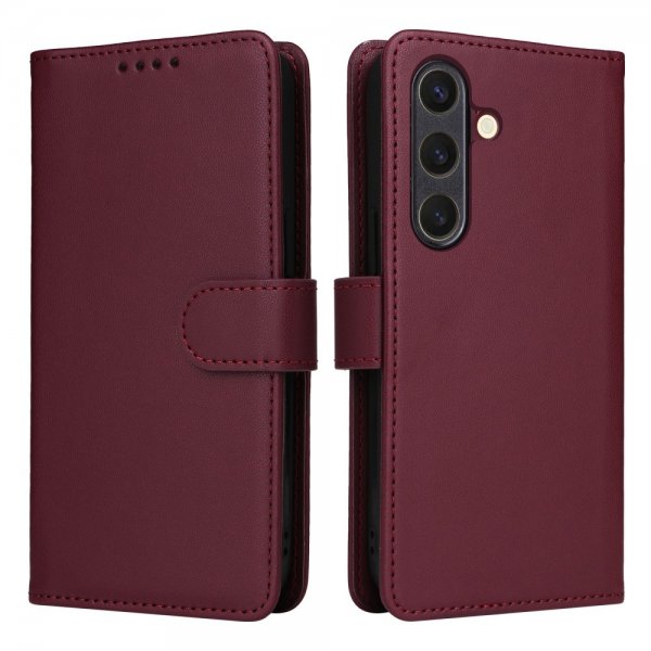 Betopnice Samsung Galaxy S25 Etui Avtagbart Deksel 005 Rød