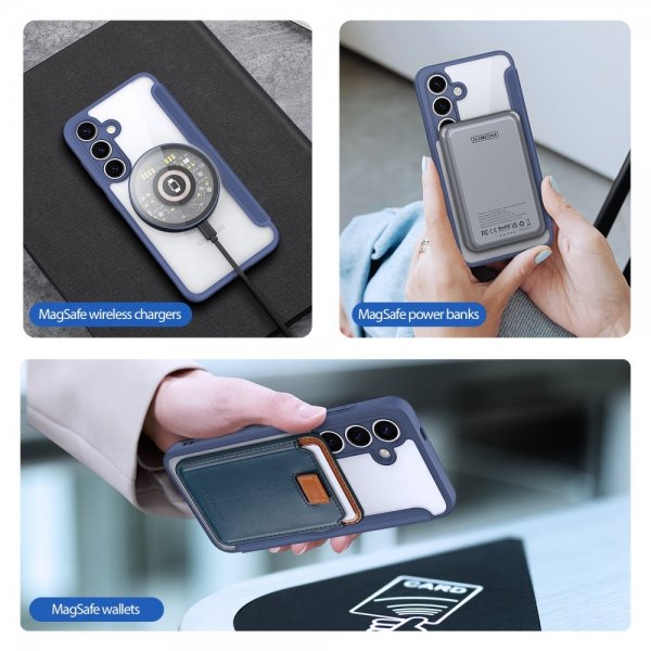 Dux Ducis Samsung Galaxy S25 Etui Skin X Pro Series MagSafe Blå