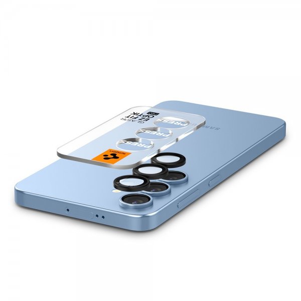 Spigen Samsung Galaxy S25 Kamerabeskytter GLAS.tR EZ Fit Optik Pro 2-pakning