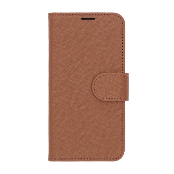 Samsung Galaxy S25 Etui med Kortlomme stativfunksjon Brun