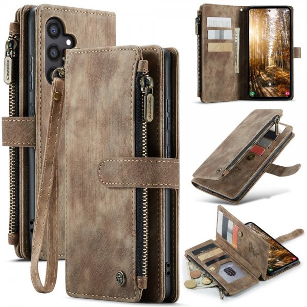 CaseMe Samsung Galaxy S24 Plus/S25 Plus Etui C30 Series Brun
