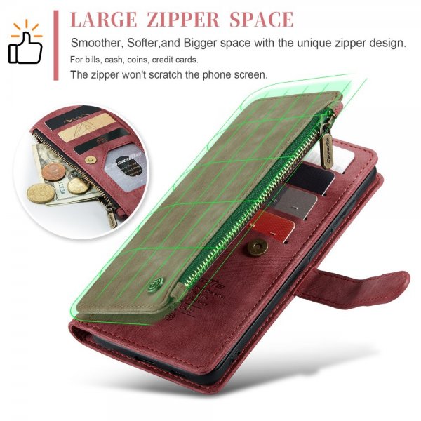 CaseMe Samsung Galaxy S24 Plus/S25 Plus Etui C30 Series Rød