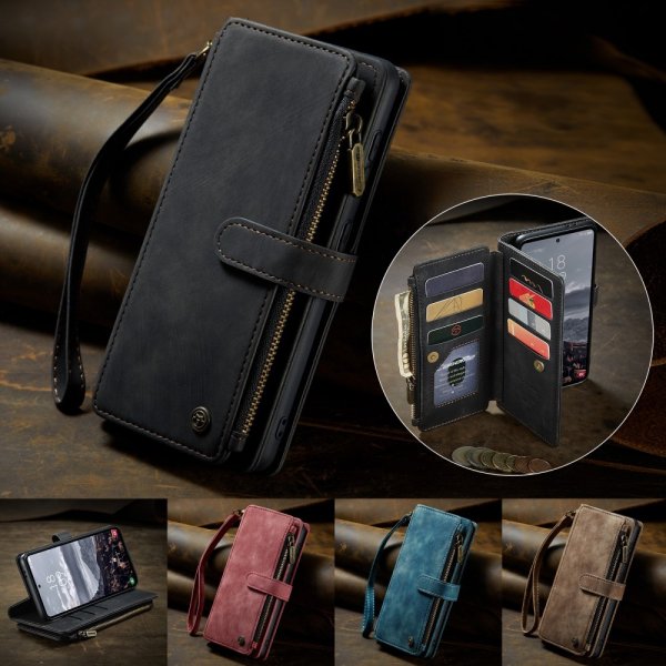 CaseMe Samsung Galaxy S24 Plus/S25 Plus Etui C30 Series Svart