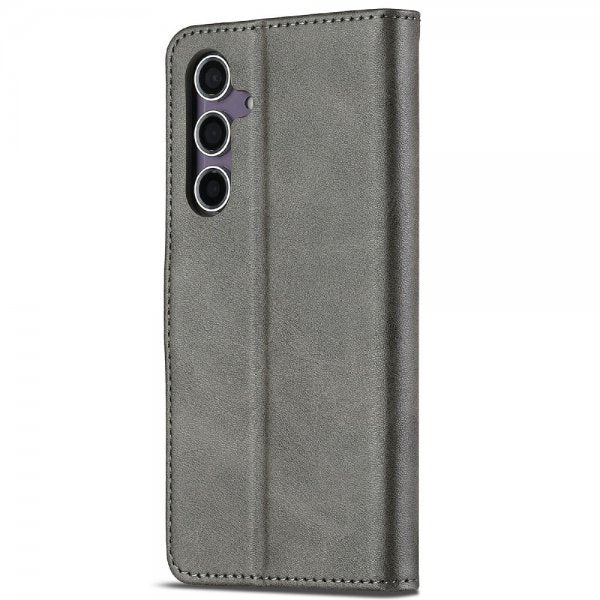 Lc.Imeeke Samsung Galaxy S25 Plus Etui med Kortlomme stativfunksjon Grå