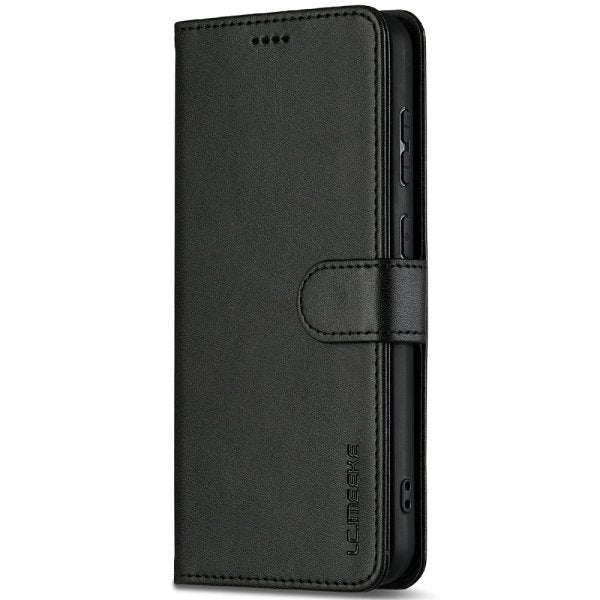 Lc.Imeeke Samsung Galaxy S25 Plus Etui med Kortlomme stativfunksjon Svart