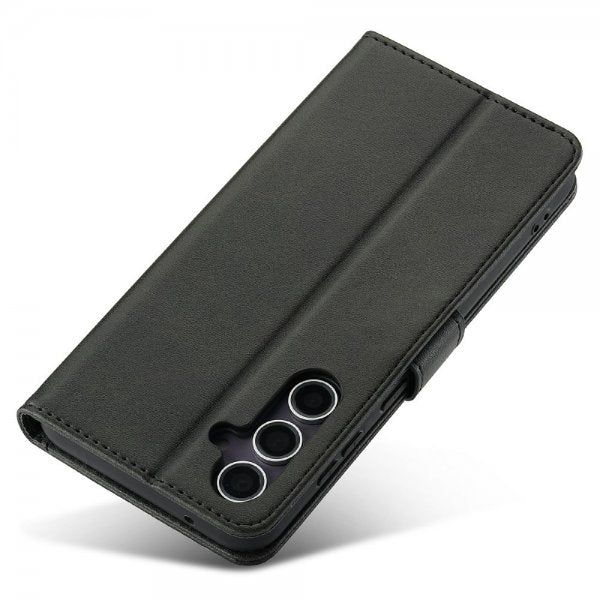 Lc.Imeeke Samsung Galaxy S25 Plus Etui med Kortlomme stativfunksjon Svart