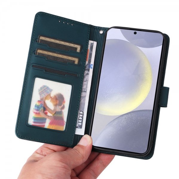 Betopnice Samsung Galaxy S25 Plus Etui Avtagbart Deksel 005 Blå