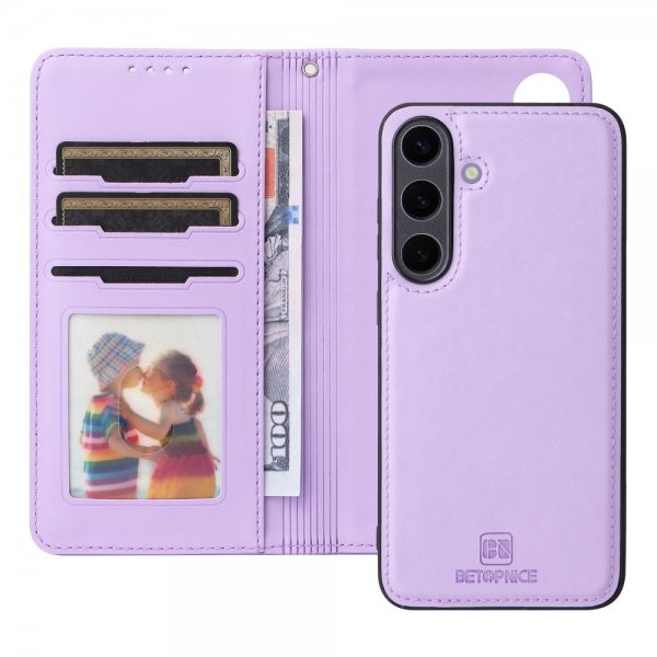 Betopnice Samsung Galaxy S25 Plus Etui Avtagbart Deksel 005 Lilla