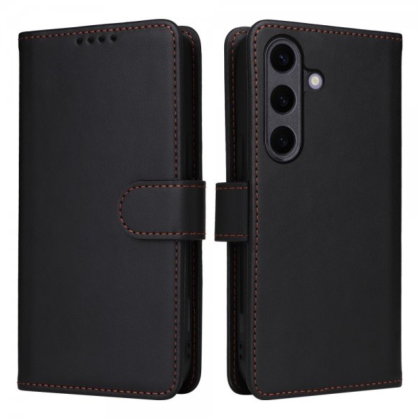 Betopnice Samsung Galaxy S25 Plus Etui Avtagbart Deksel 005 Svart