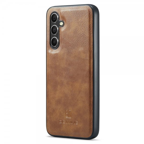 Dg.Ming Samsung Galaxy S25 Plus Etui Avtagbart Deksel Brun