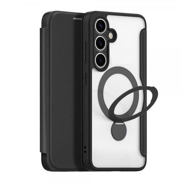 Dux Ducis Samsung Galaxy S25 Plus Etui Skin X Pro Series Kickstand MagSafe Svart