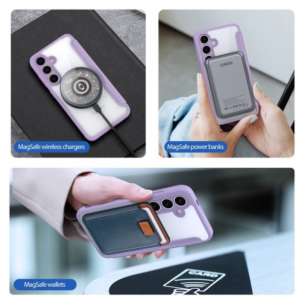 Dux Ducis Samsung Galaxy S25 Plus Etui Skin X Pro Series MagSafe Lilla