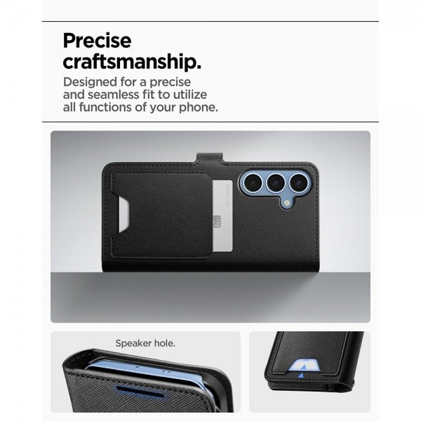 Spigen Samsung Galaxy S25 Plus Etui Wallet S Svart